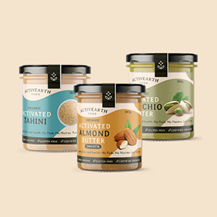 Organic Activated Nut Butters & Spreads