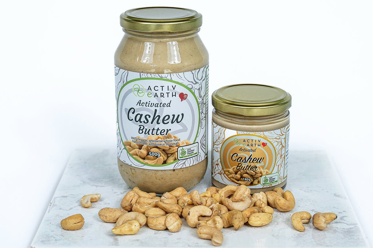 Stone Ground Organic Activated Cashew Butter