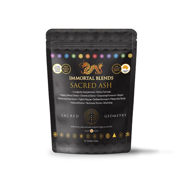 Activated Charcoal – Sacred Ash Detox Formula