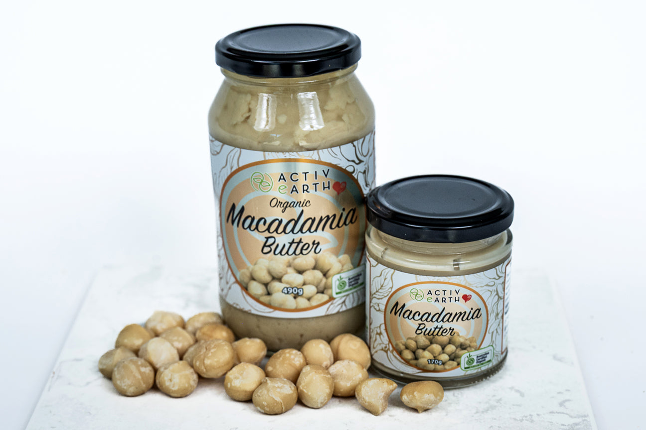 Stone Ground Organic Macadamia Butter