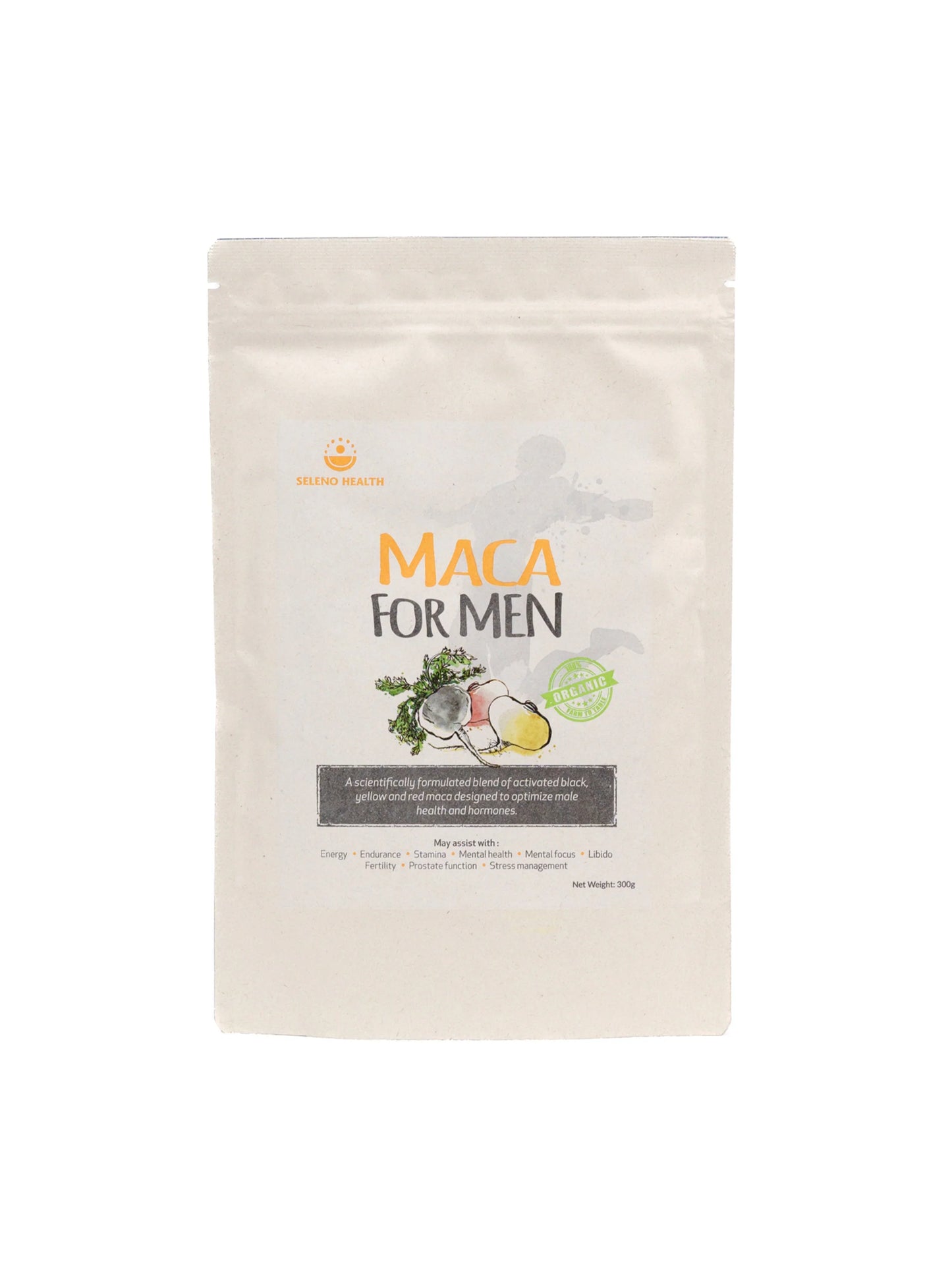 Maca For Men Powder - Endocrine Support 300G